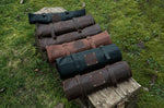 Trousse artisanale en cuir pleine fleur Witloft Buffalo Collection 9 emplacements