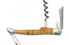 Tire bouchon Laguiole Arbalète G. David 3 pièces manche 12cm genévrier inox