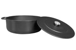 Cocotte Combekk Sous-chef Dutch Oven en fonte émaillée noire - 28cm