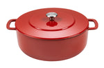 Cocotte Combekk Sous-chef Dutch Oven en fonte émaillée rouge - 28cm
