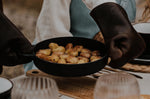 Poêlon Combekk Sous-chef en fonte émaillée noire - 24cm
