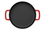 Poêlon Combekk Sous-chef en fonte émaillée rouge - 24cm