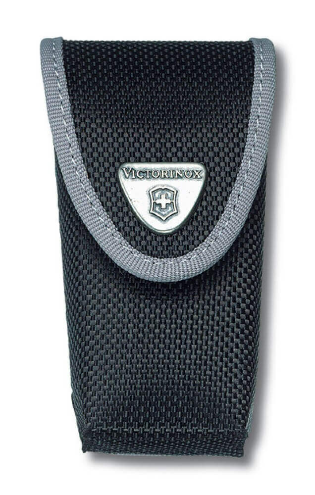 Etui nylon noir Victorinox pour couteaux suisses 9,1cm - 6 à 14 pièces
