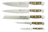 Coffret 5 couteaux forgés Güde Alpha Chêne