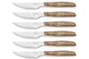 Coffret de 6 couteaux à steak/pizza Arcos lame dentelée 11cm