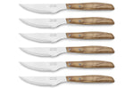 Coffret de 6 couteaux à steak/pizza Arcos lame dentelée 11cm