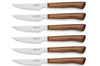 Coffret de 6 couteaux à steak/pizza Arcos forgé lame lisse 11cm