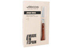 Coffret de 6 couteaux à steak/pizza Arcos forgé lame lisse 11cm