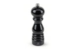 Moulin à poivre Peugeot Paris Classic en bois de hêtre laqué noir 18cm