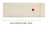 Etui de protection universel pour couteaux de cuisine - Lame jusqu'à 16cm