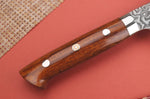 Couteau sujihiki japonais Takeshi Saji R2 Damas Mosaïque 24cm