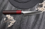 Couteau universel japonais artisanal Yoshimi Kato Minamo SG2 Tsuchime 12cm