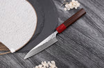Couteau universel japonais artisanal Yoshimi Kato Minamo SG2 Tsuchime 12cm