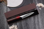 Couteau universel japonais artisanal Yoshimi Kato Minamo SG2 Tsuchime 12cm