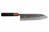 Couteau gyuto 21cm japonais artisanal Masashi Yamamoto SLD Kuro damas