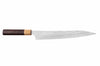 Couteau sujihiki kiritsuke japonais artisanal martelé Yu Kurosaki senko 24cm acier SG2