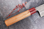 Couteau de chef japonais artisanal Tsunehisa Aogami Super martelé 24cm