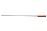 Brochette Tramontina Churrasco en inox et bois 65cm