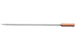 Brochette Tramontina Churrasco en inox et bois 75cm