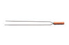 Brochette double Tramontina Churrasco en inox et bois 65cm