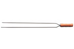 Brochette double Tramontina Churrasco en inox et bois 85cm
