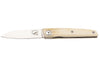 Couteau pliant Salamandra manche os blanc 9cm