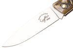 Couteau pliant Salamandra manche corne brute 9cm