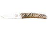 Couteau pliant Salamandra manche corne brute 9cm