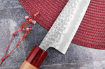 Couteau de chef japonais artisanal Tsunehisa Aogami Super martelé 18cm