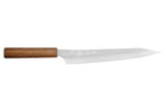 Couteau sujihiki 24cm japonais artisanal Yu Kurosaki Gekko San Maï