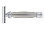 Rasoir sureté Merkur Solingen 43C lourd chromé manche en inox
