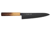 Couteau de chef 21cm japonais Sakai Takayuki Kurokage VG10 manche en chêne brûlé