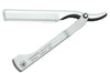 Rasoir à effiler Dovo Solingen type Shavette en inox satiné