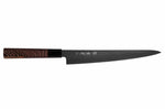 Couteau sujihiki 24cm japonais Sakai Takayuki Kurokage VG10 manche en wengé