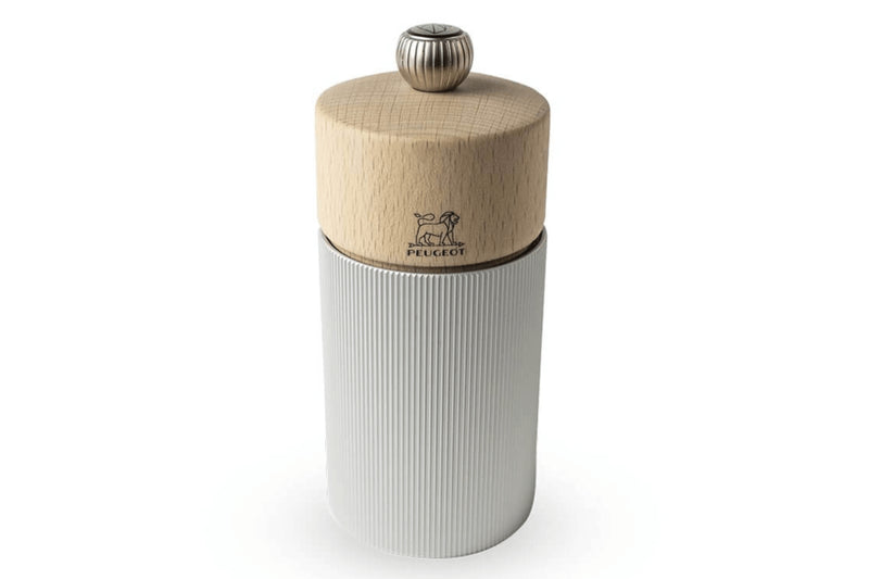 Moulin à épices manuel Peugeot Line en aluminium 12cm - Moulin à sel