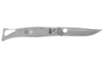 Couteau pliant LUG SP1SOB noir et orange manche en G10 et acier 11cm avec clip