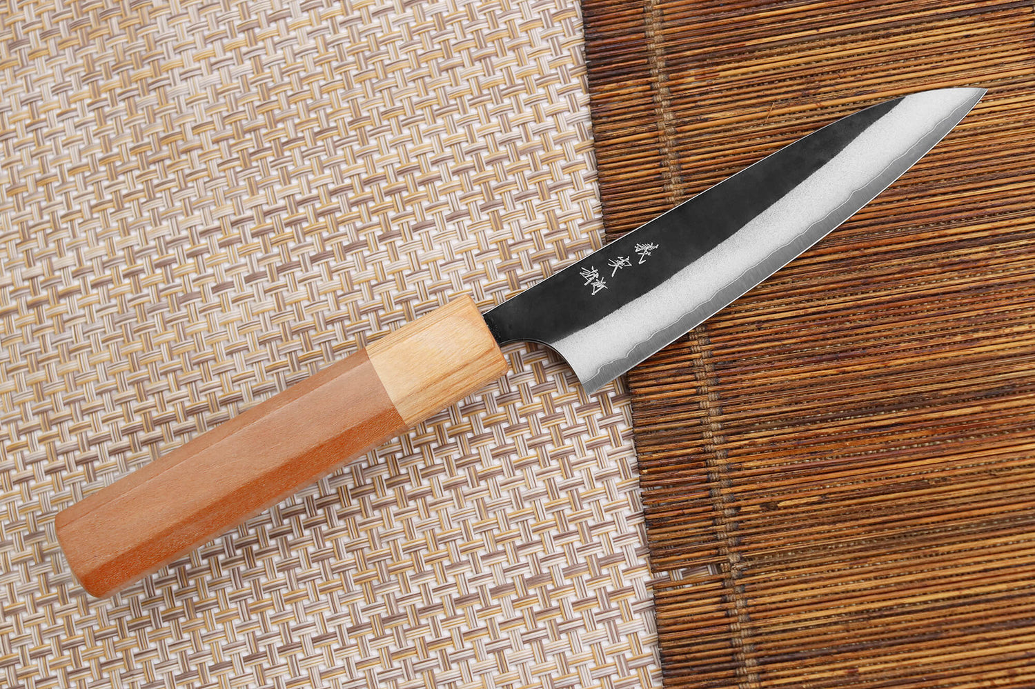 Couteau universel japonais artisanal Yoshimi Kato AS Brut 12cm