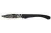 Couteau pliant LUG C63LTB2LG Aigle noir manche en G10 et acier noir 12cm avec clip