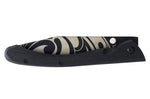 Couteau pliant LUG C63LTB2LI Tatoo noir manche en G10 et acier noir 12cm avec clip