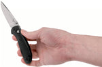 Couteau pliant Benchmade Mini Griptilian 556 manche Grivory noir 9,9cm