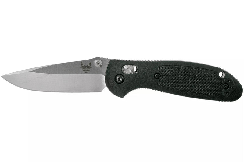Couteau pliant Benchmade Mini Griptilian 556 manche Grivory noir 9,9cm