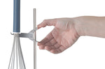 Support pour fouet/thermomètre en acier inoxydable