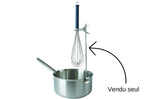 Support pour fouet/thermomètre en acier inoxydable