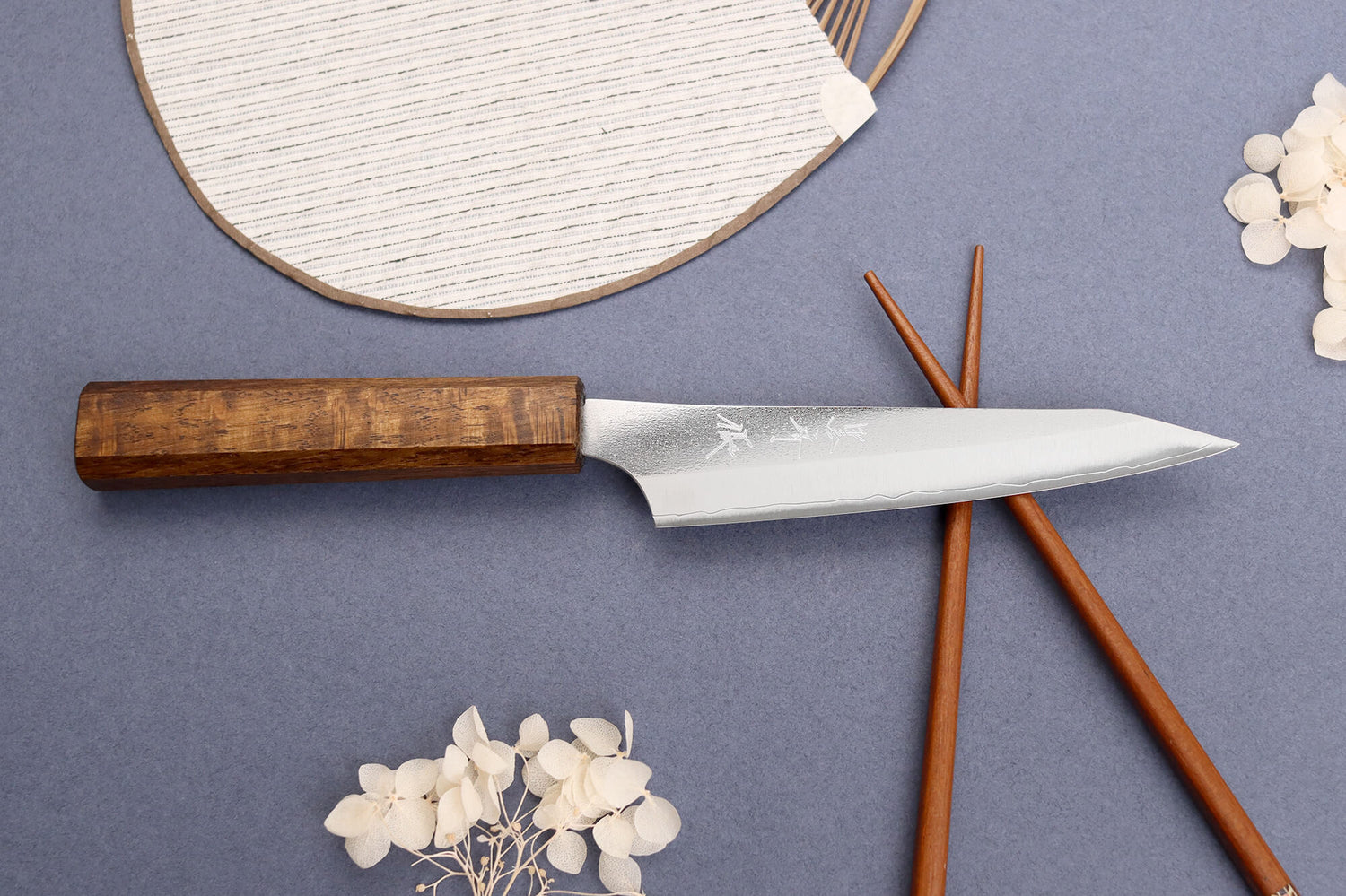 Couteau universel 13cm japonais artisanal Yu Kurosaki Gekko San Maï