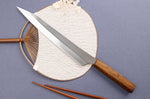Couteau sujihiki 24cm japonais artisanal Yu Kurosaki Gekko San Maï