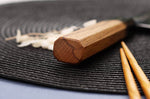 Couteau santoku 17cm japonais Sakai Takayuki Kashi Urushi VG10 damas