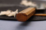 Couteau santoku kiritsuke 16cm japonais Sakai Takayuki Kashi Urushi VG10 damas