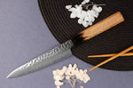 Couteau universel 15cm japonais Sakai Takayuki Kashi Urushi VG10 damas