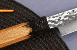 Couteau universel 15cm japonais Sakai Takayuki Kashi Urushi VG10 damas