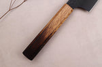 Couteau kiritsuke 19cm japonais Sakai Takayuki Kurokage VG10 manche en chêne brûlé